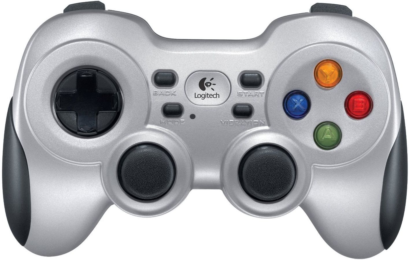 Logitech F710 Wireless Gamepad - Silver/Black by Logitech - Refurbished - Very Good condition - US$95.72