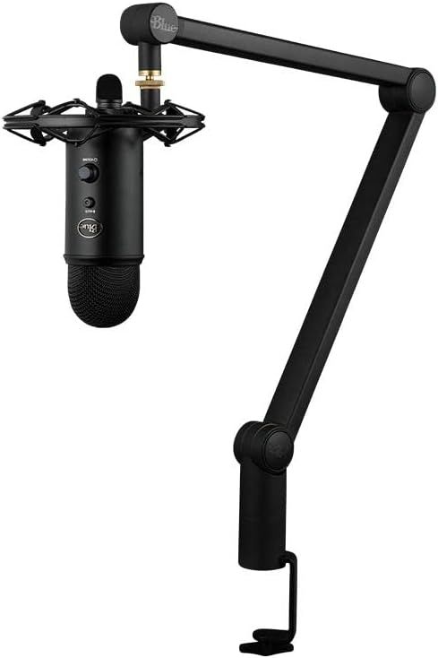 Logitech for Creators Blue Yeticaster Pro Broadcast Bundle with Yeti USB Microphone - Black by Logitech - Refurbished condition - US$201.49