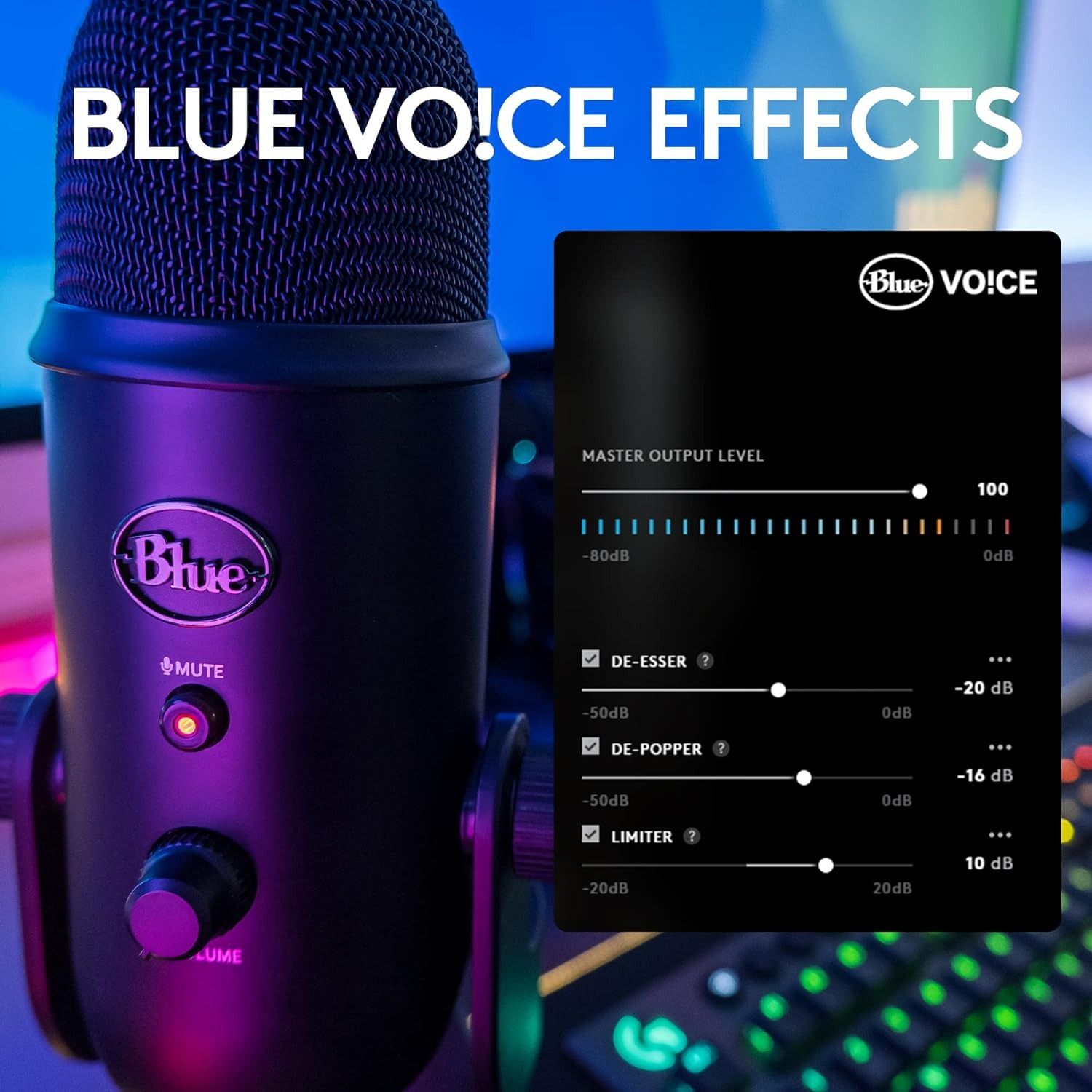 Logitech for Creators Blue Yeti Game Streaming Kit - Black by Logitech for Creators - Image 4