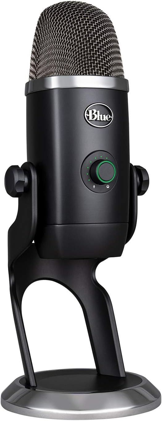 Logitech for Creators Blue Yeti X Professional USB Condenser Microphone - Black by Logitech for Creators - Refurbished - Very Good condition - US$208.49
