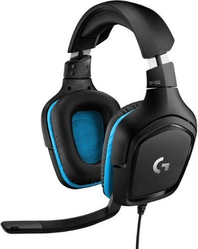 Logitech G432 7.1 Surround Sound Wired Gaming Headset - Black by Logitech - Refurbished - Very Good condition - US$86.49
