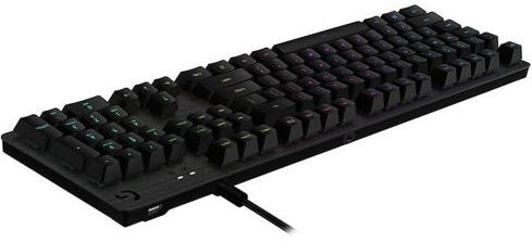 Logitech G512 Carbon RGB Mechanical Gaming Keyboard GX Brown Tactile Switch - Black by Logitech - Image 4