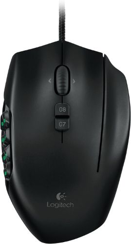 Logitech G600 MMO Gaming Mouse - Black by Logitech - Refurbished - Very Good condition - US$278.99
