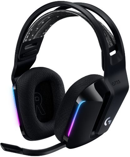 Logitech G733 Lightspeed Wireless RGB Gaming Headset - Black by Logitech - Refurbished - Very Good condition - US$150.99