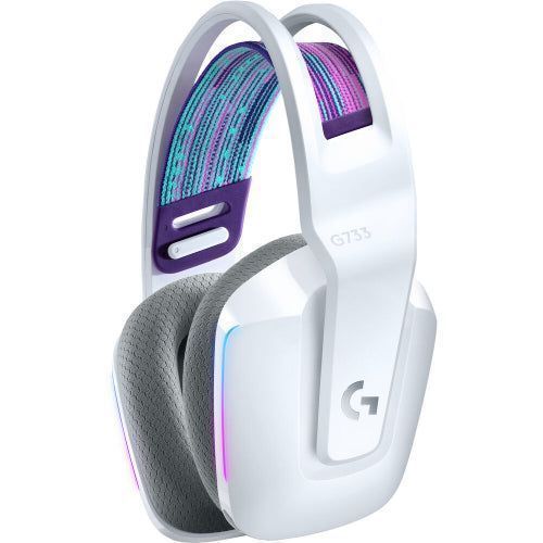 Logitech G733 Lightspeed Wireless RGB Gaming Headset - White by Logitech - Image 3