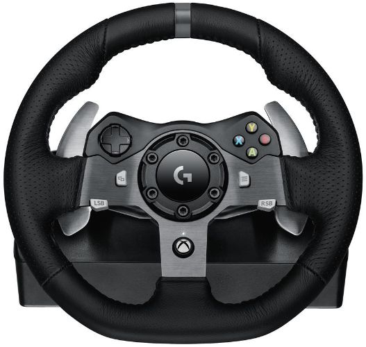 Logitech G920 Driving Force Racing Wheel and Pedals Set for Xbox and PC - Black by Logitech - Refurbished - Very Good condition - Image 3