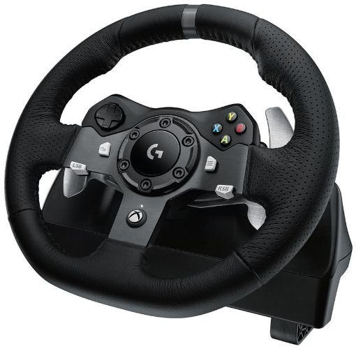 Logitech G920 Driving Force Racing Wheel and Pedals Set for Xbox and PC - Black by Logitech - Refurbished - Very Good condition - Image 4