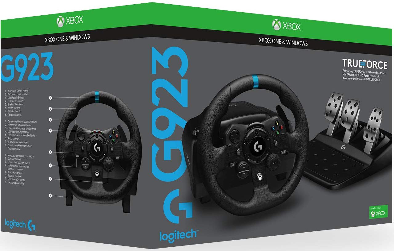 Logitech G923 TRUEFORCE Sim Racing Wheel - Black by Logitech - Image 3