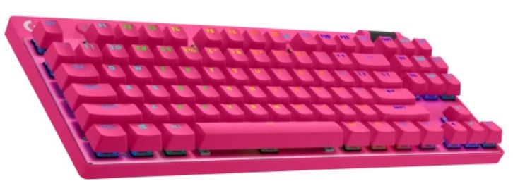 Logitech G PRO X TKL Lightspeed Wireless RGB Gaming Keyboard - Magenta by Logitech - Image 2
