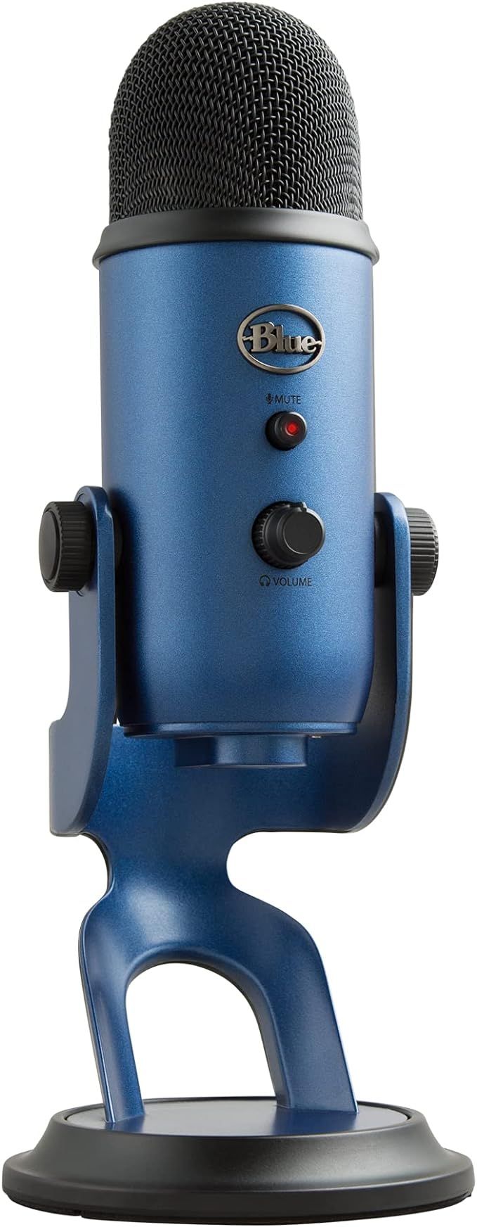 Logitech G Yeti Premium Multi-Pattern USB Microphone with Blue VO!CE - Midnight Blue by Logitech - Refurbished - Like New condition - US$73.49