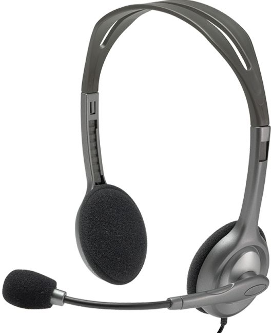 Logitech H111 Stereo Headset - Black by Logitech - Refurbished - Like New condition - US$39.99