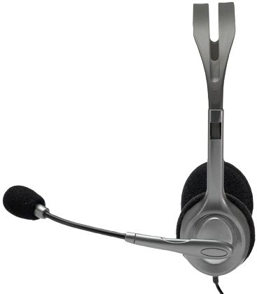 Logitech H111 Stereo Headset - Black by Logitech - Refurbished - Like New condition - Image 2