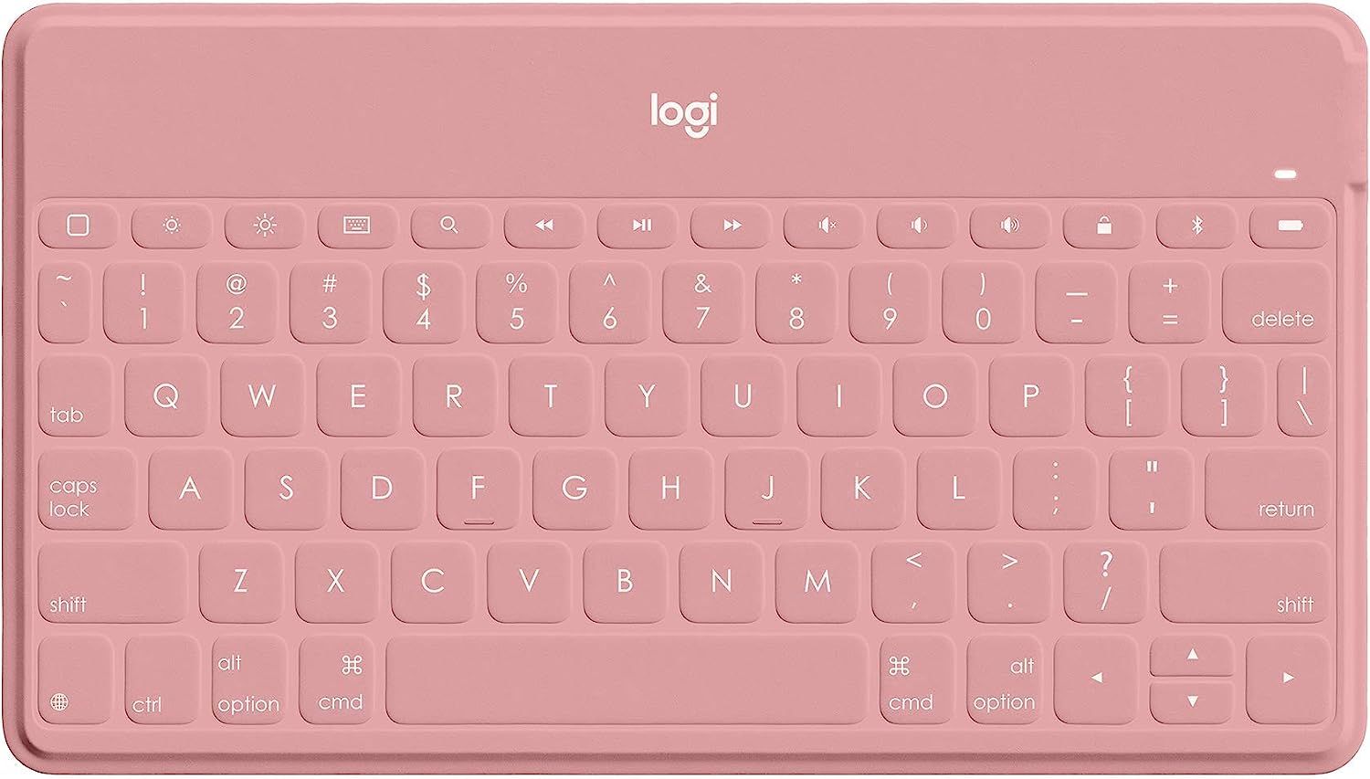 Logitech Keys-to-Go Ultra Slim Keyboard - Blush by Logitech - Refurbished - Like New condition - US$96.49