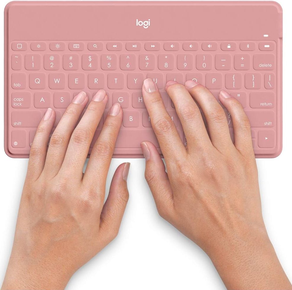 Logitech Keys-to-Go Ultra Slim Keyboard - Blush by Logitech - Refurbished - Like New condition - Image 3