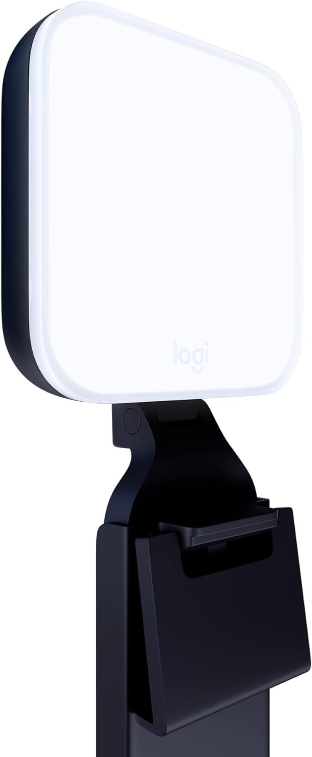Logitech Litra Glow Premium LED Streaming Light with TrueSoft - Black by Logitech - Refurbished - Very Good condition - US$115.99