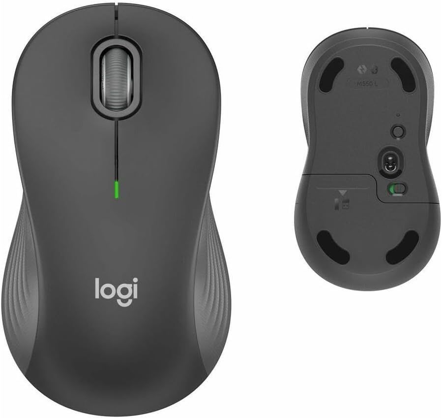 Logitech Wave Keys MK670 Keyboard & Mouse - Black by Logitech - Refurbished - Very Good condition - Image 3
