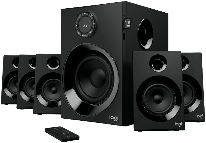 Logitech Z607 5.1 Surround Sound Speaker System - Black by Logitech - Refurbished - Like New condition - US$228.49
