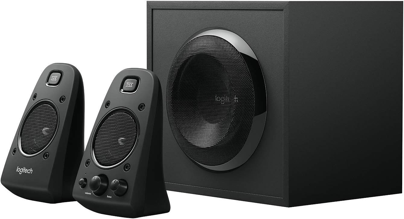 Logitech Z623 400 Watt 2.1 Home Speaker System - Black by Logitech for Creators - Image 3