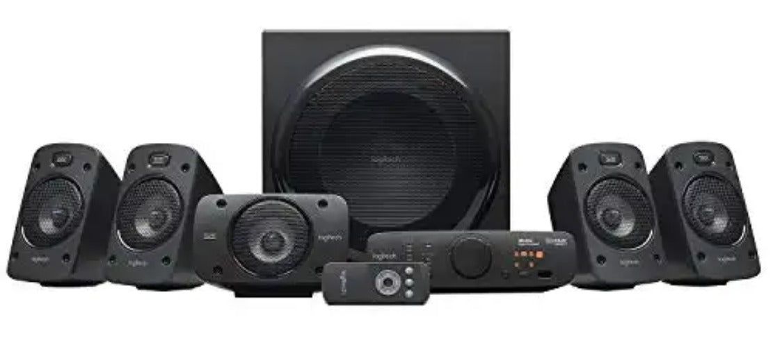 Logitech Z906 5.1 Surround Sound Speaker System - Black by Logitech - Refurbished - Very Good condition - US$471.99