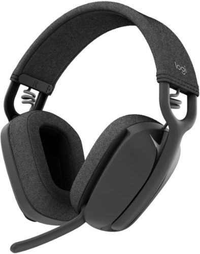 Logitech Zone Vibe 100 Wireless Over The Ear Headphones - Graphite by Logitech - Refurbished - Very Good condition - Image 2
