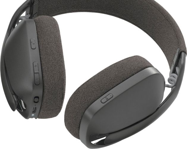 Logitech Zone Vibe 100 Wireless Over The Ear Headphones - Graphite by Logitech - Refurbished - Very Good condition - Image 4