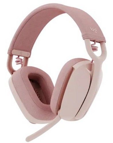 Logitech Zone Vibe 100 Wireless Over The Ear Headphones - Pink by Logitech - Refurbished - Very Good condition - US$170.52