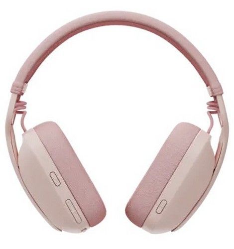 Logitech Zone Vibe 100 Wireless Over The Ear Headphones - Pink by Logitech - Refurbished - Very Good condition - Image 4