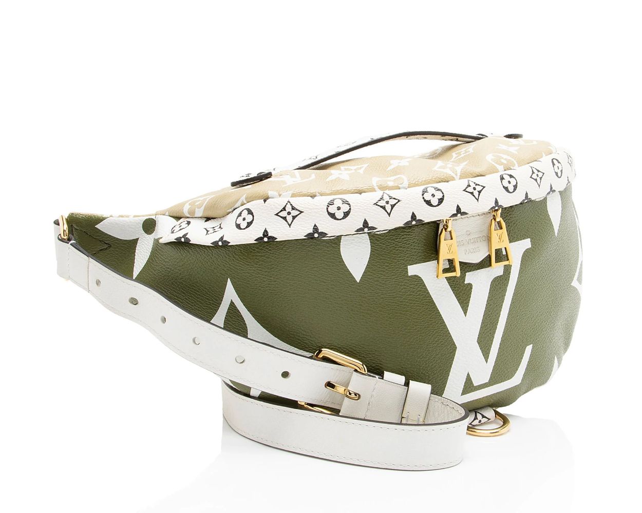 Louis Vuitton Giant Monogram Canvas Bumbag - Coated Canvas - Green by Louis Vuitton - Image 2