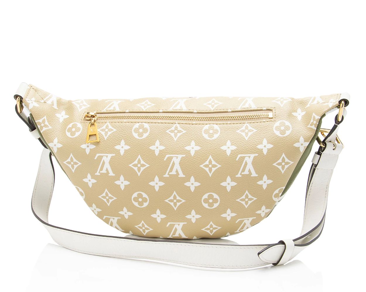 Louis Vuitton Giant Monogram Canvas Bumbag - Coated Canvas - Green by Louis Vuitton - Image 3