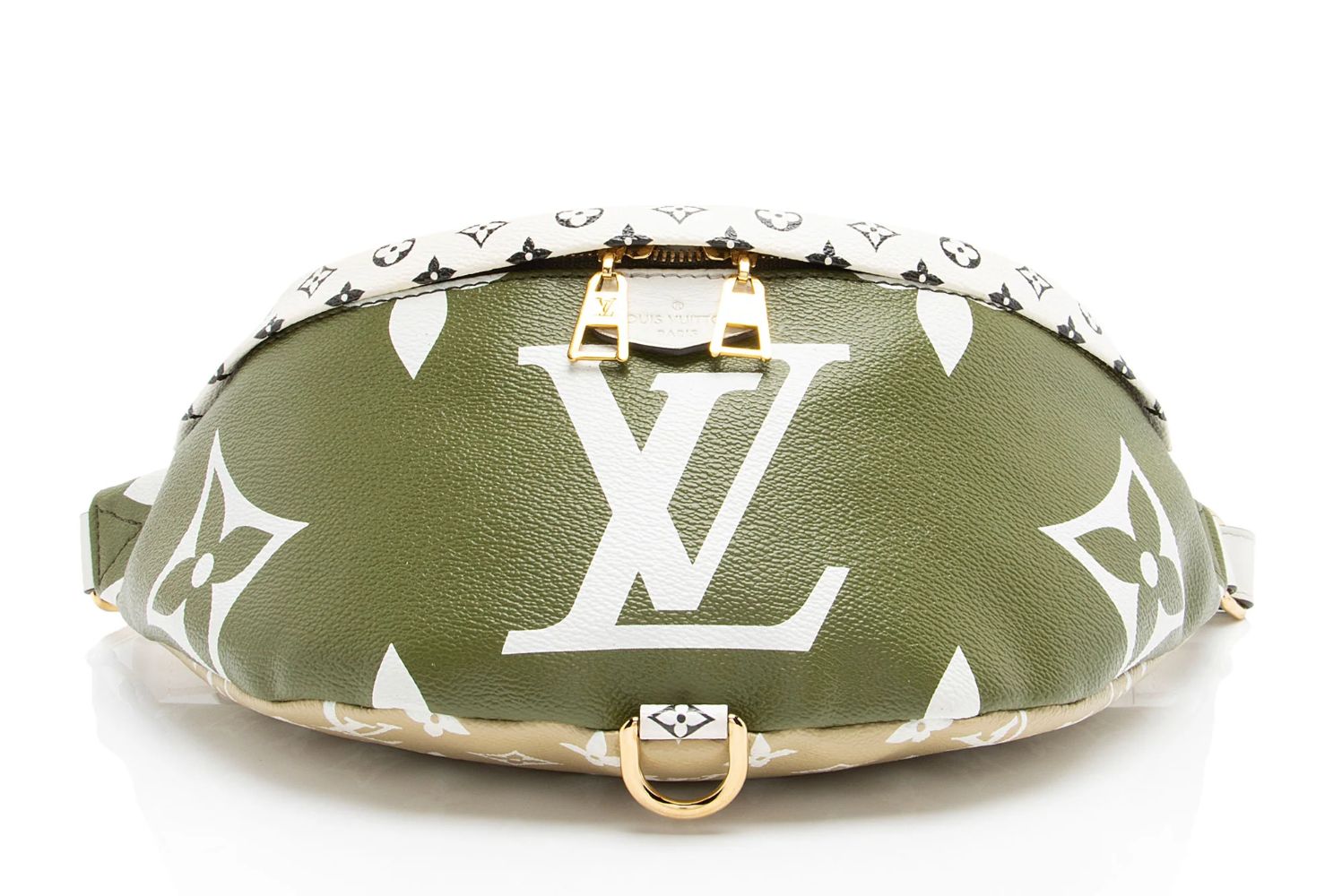 Louis Vuitton Giant Monogram Canvas Bumbag - Coated Canvas - Green by Louis Vuitton - Image 4
