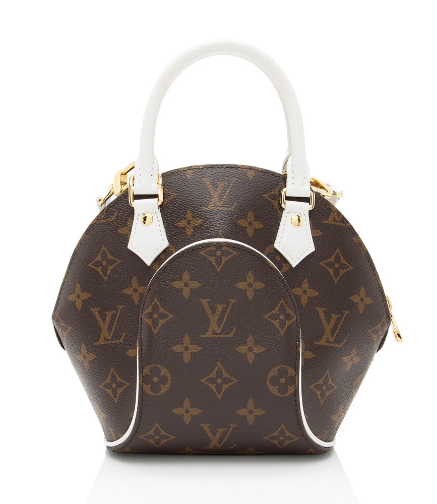 Louis Vuitton Monogram Canvas LV Match Ellipse BB Satchel - Leather - Brown/White by Louis Vuitton - Image 3