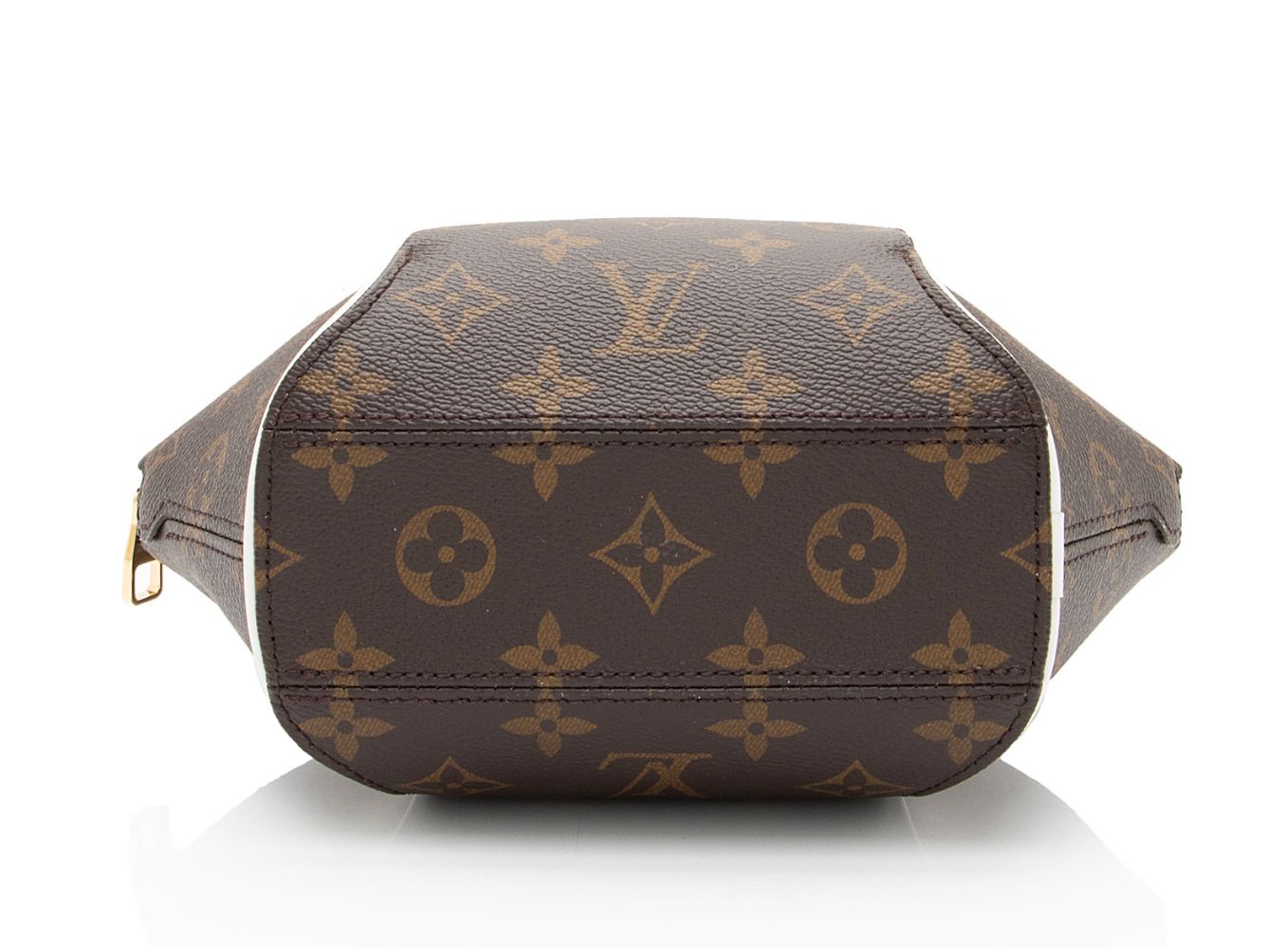 Louis Vuitton Monogram Canvas LV Match Ellipse BB Satchel - Leather - Brown/White by Louis Vuitton - Image 4