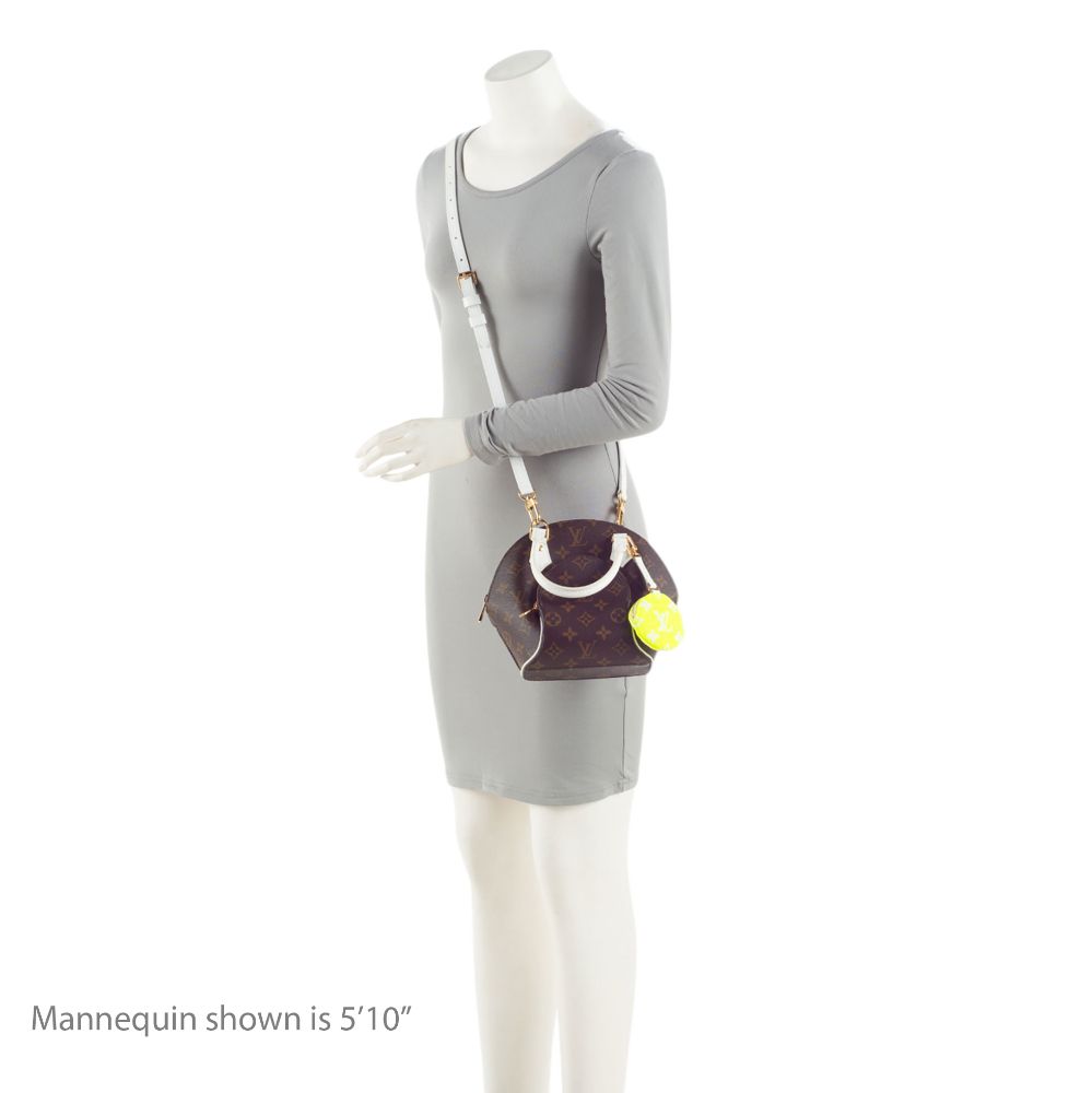 Louis Vuitton Monogram Canvas LV Match Ellipse BB Satchel - Leather - Brown/White by Louis Vuitton - Image 5