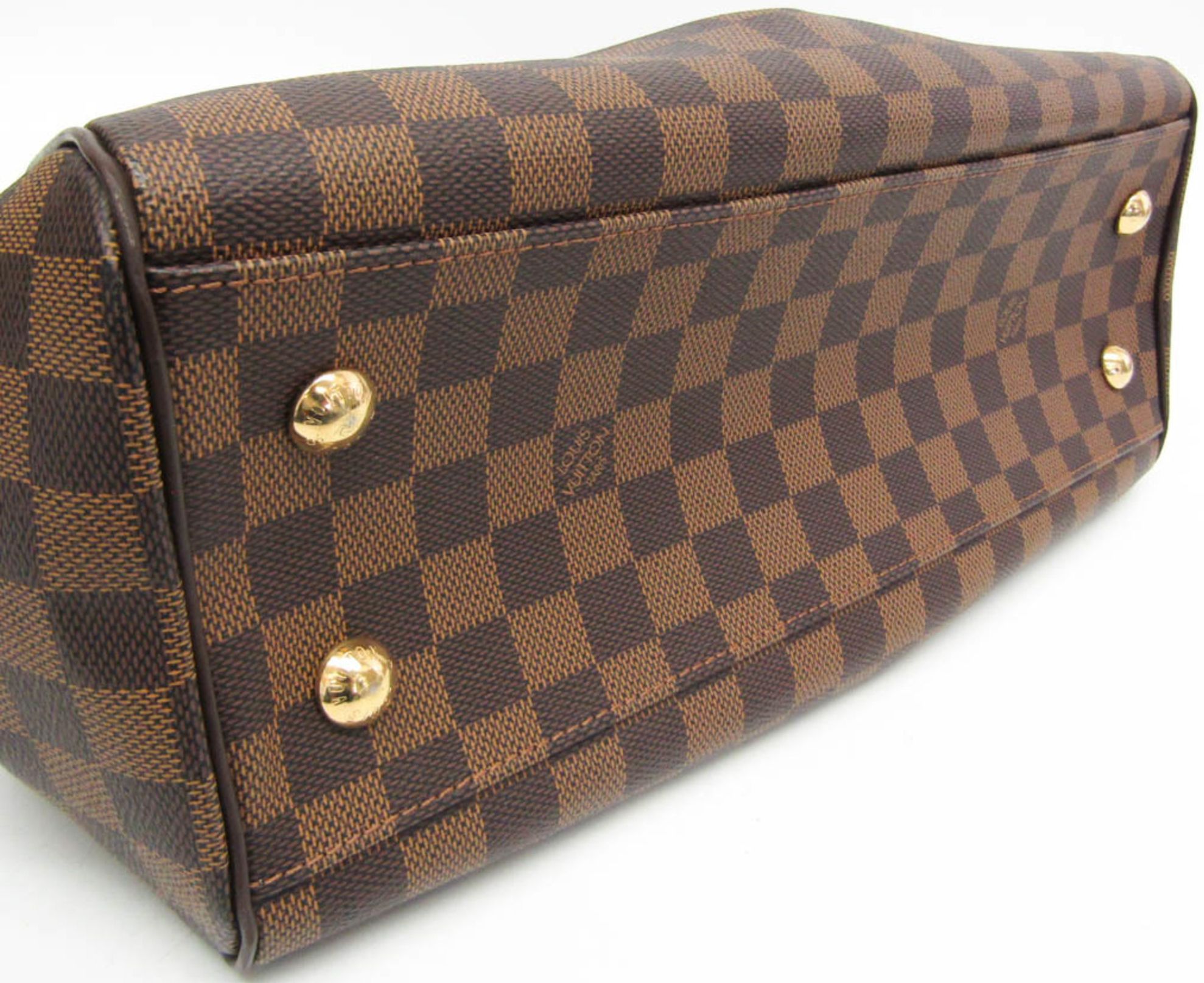 Louis Vuitton Trevi Damier Canvas Handbag Shoulder Bag - Canvas - Ebene by Louis Vuitton - Image 5