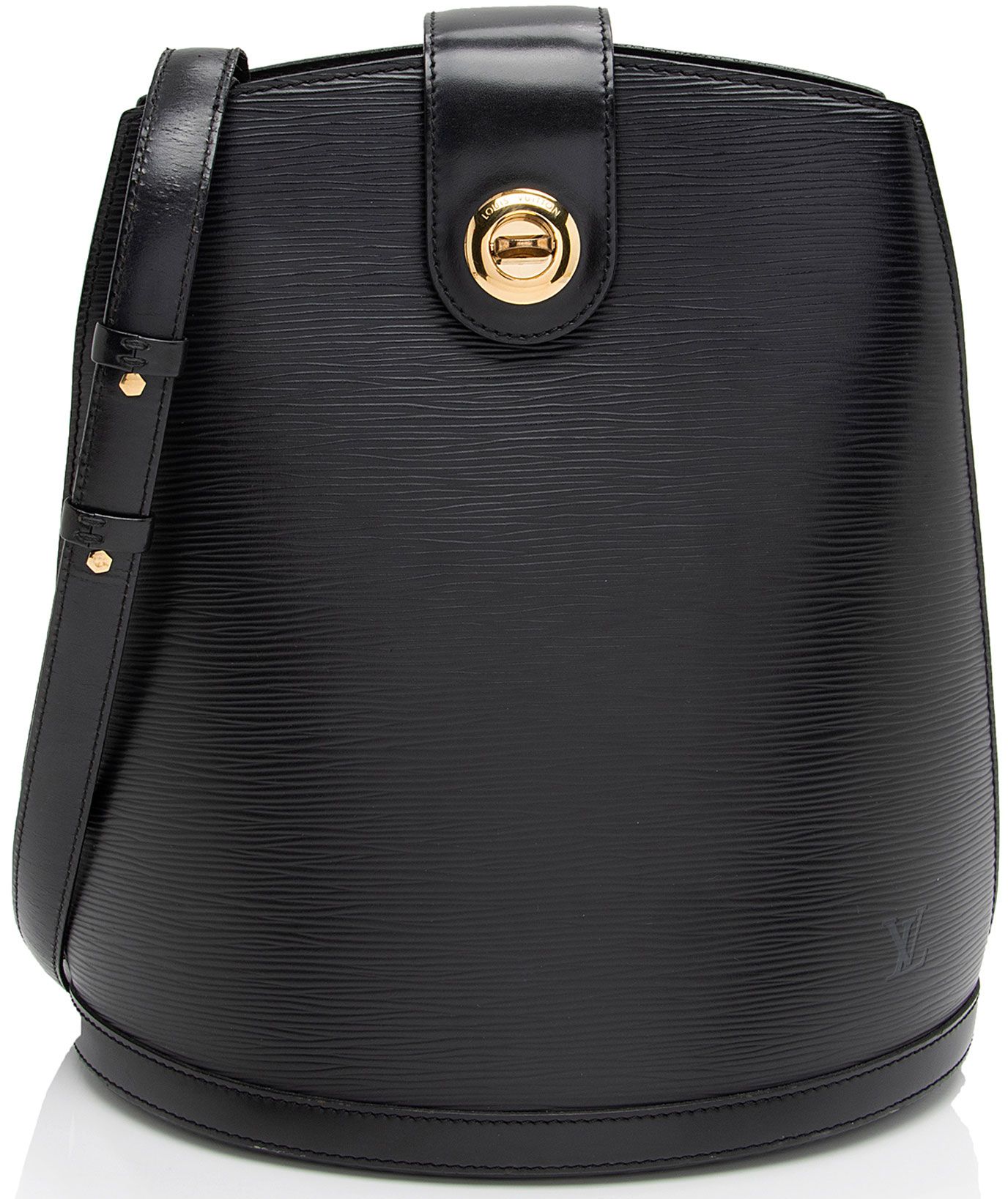 Louis Vuitton Vintage Epi Leather Cluny Shoulder Bag - Leather - Black by Louis Vuitton - Refurbished - Very Good condition - US$617.99
