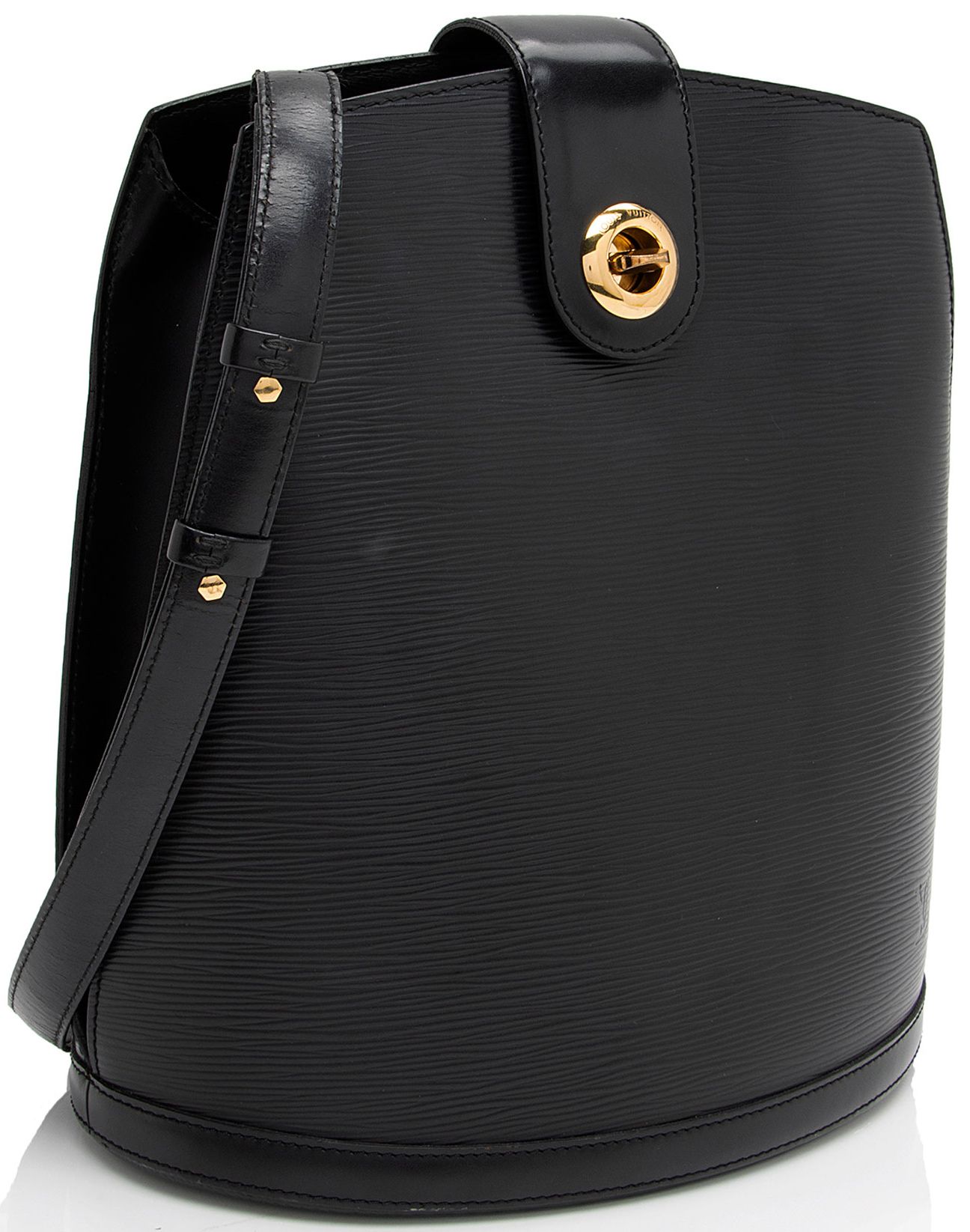 Louis Vuitton Vintage Epi Leather Cluny Shoulder Bag - Leather - Black by Louis Vuitton - Image 2