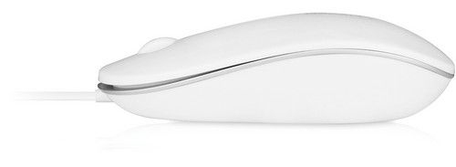 Macally 3-Button USB Optical Mouse For Mac & PC (Icemouse2) - White by Macally - Image 4