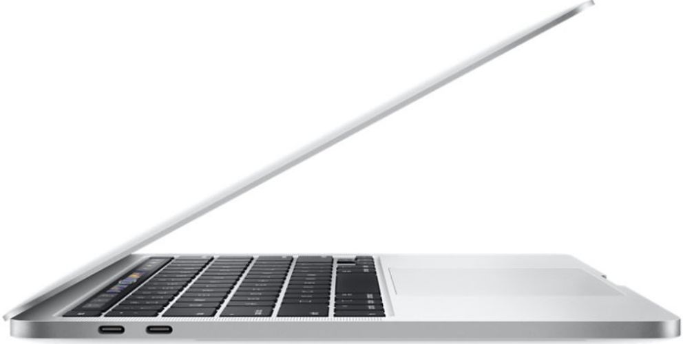 Apple MacBook Pro (2020) 13.3-inch with ISO Keyboard - Apple M1 Chip: 8-Core CPU/8-Core GPU - 8GB - SSD 256GB - Silver - Good - Standard Battery by Apple - Refurbished - Good condition - Image 3