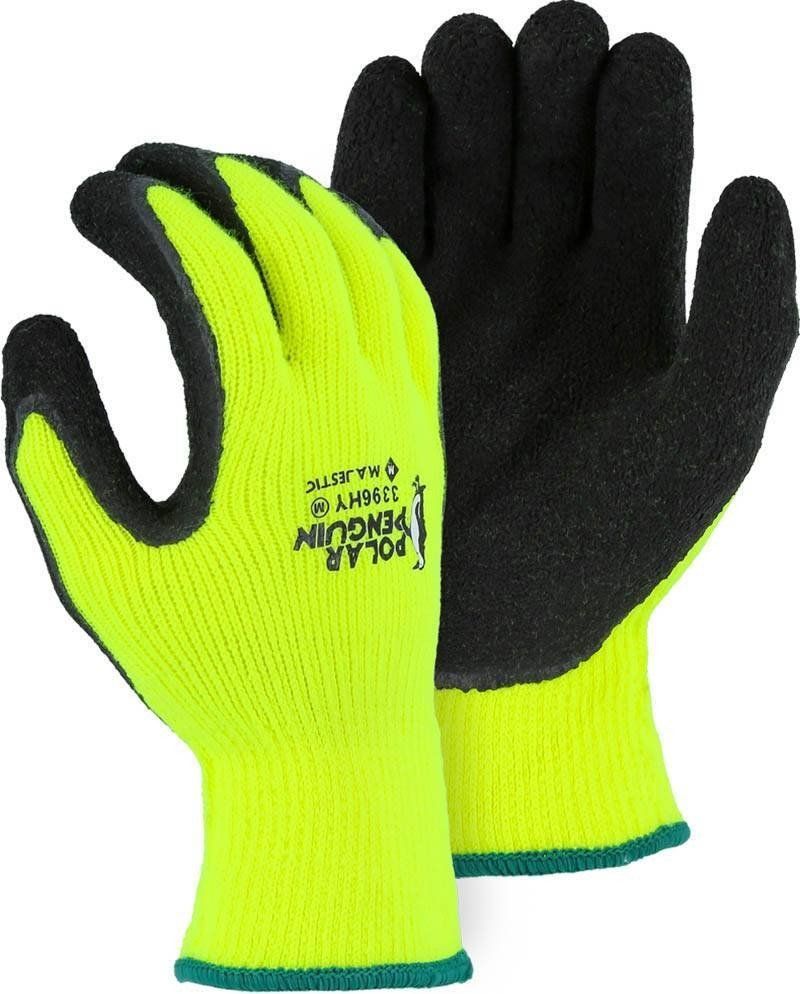 Majestic Polar Penguin Gloves Cut Level A2 (3396) (M) (12-Pack) - Yellow by Majestic - Refurbished - Premium condition - US$57.09