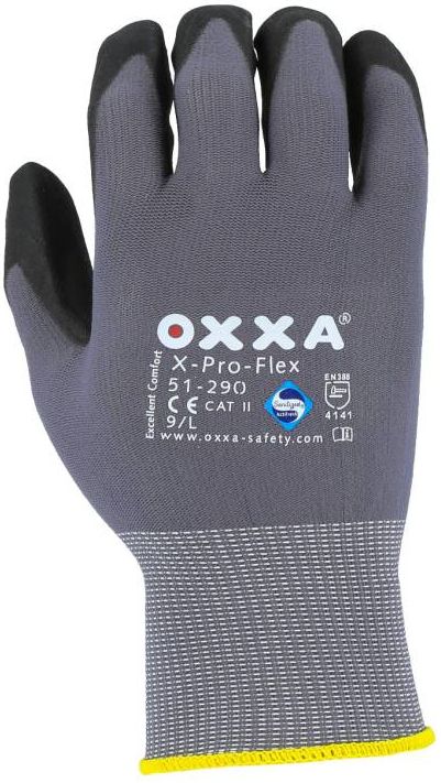 Majestic Superior Micro Foam Nitrile Palm Gloves (12-Pack) - Gray - Large by Majestic - Image 2