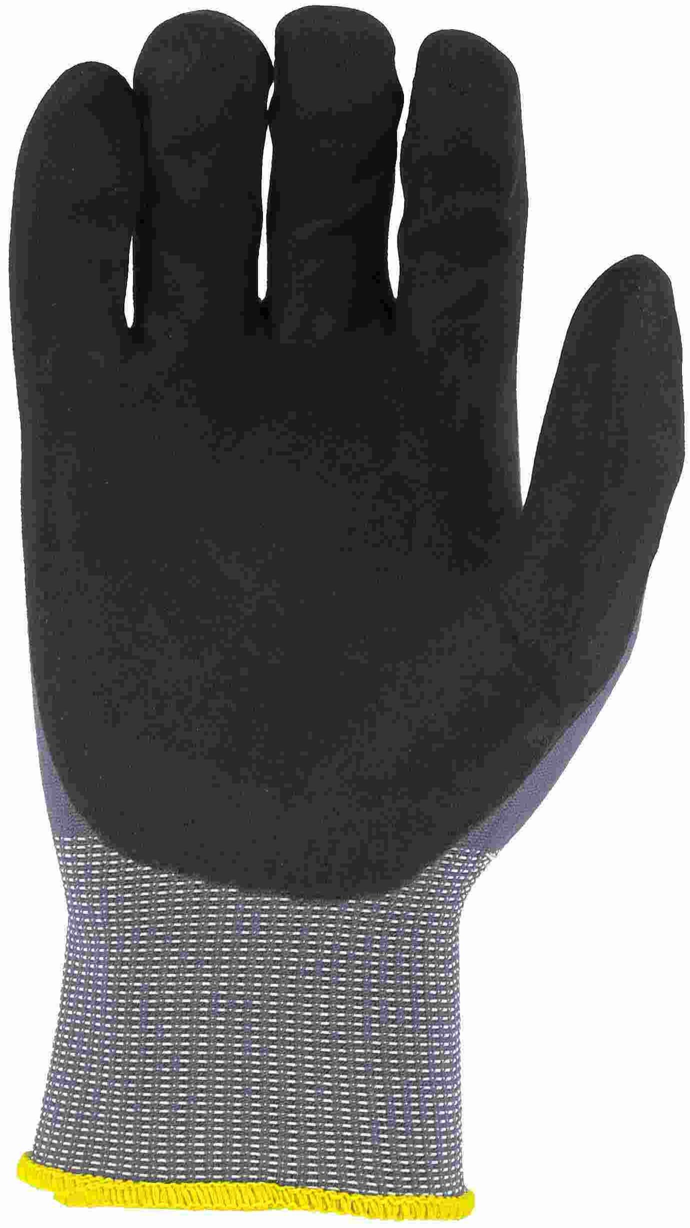 Majestic Superior Micro Foam Nitrile Palm Gloves (12-Pack) - Gray - Large by Majestic - Image 3