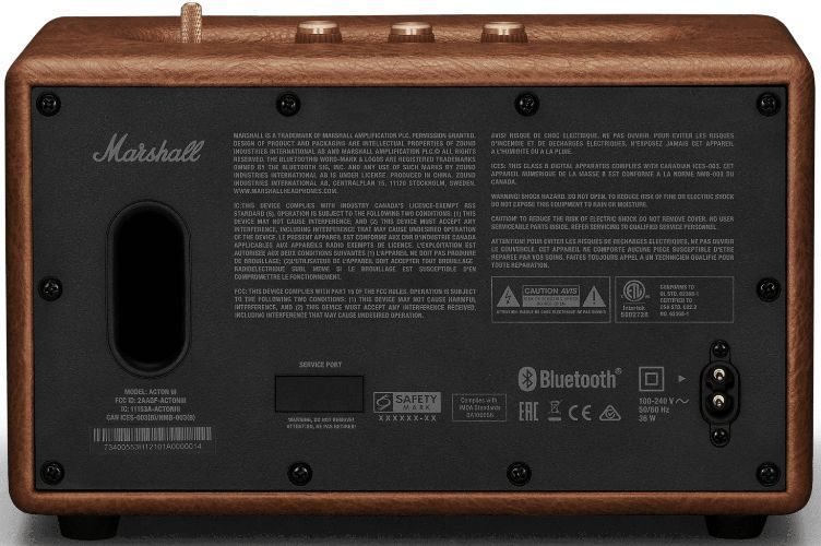 Refurbished Marshall Action III Bluetooth Speaker (DON'T USE