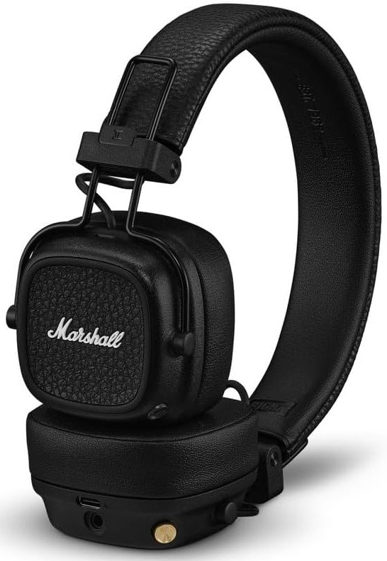 Marshall Major V Wireless On-Ear Headphones - Black by Marshall - Image 2
