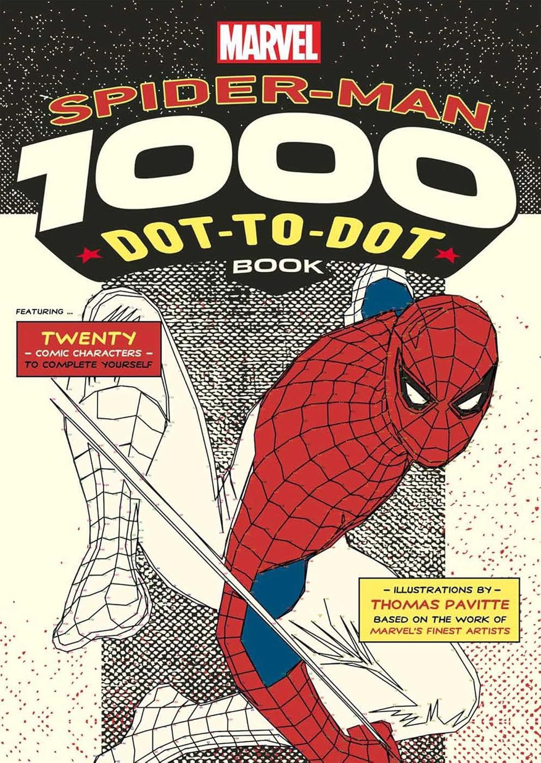 Marvel: Spider-Man1000 dot-to-dot book by Thoms Pavtte - White by Thoms Pavtte - Refurbished - Brand New condition - US$13.98