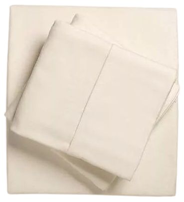 Member's Mark 100% Cotton 6pc Flannel Sheets Full Set - Ivory by Member's Mark - Refurbished - Brand New condition - US$32.99