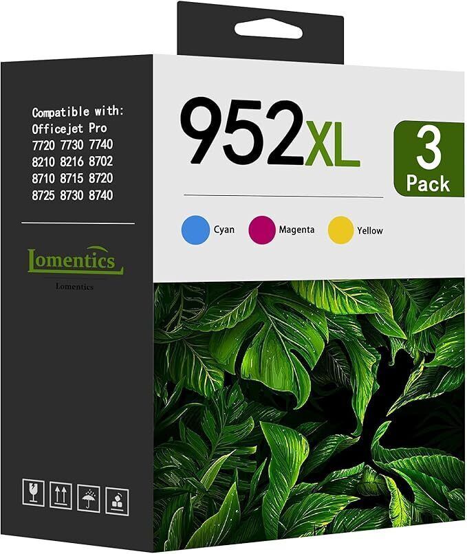 Member's Mark HP952XL Inkjet Cartridges (3 Pack) - Cyan/Magenta/Yellow by Member's Mark - Refurbished - Brand New condition - US$91.48