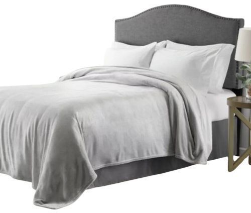 Member's Mark Queen Plush Blanket - Gray by Member's Mark - Refurbished - Brand New condition - US$61.48