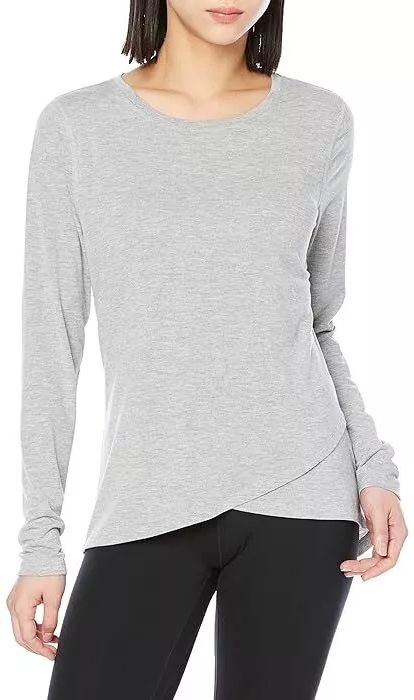 Member's Mark Women's Favorite Cross Front Tee Large - Grey Heather by Member's Mark - Refurbished - Brand New condition - US$27.98