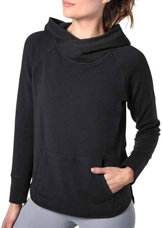 Member's Mark Women's Hooded Soft Modal Top (M) - Black by Member's Mark - Refurbished - Brand New condition - US$27.98