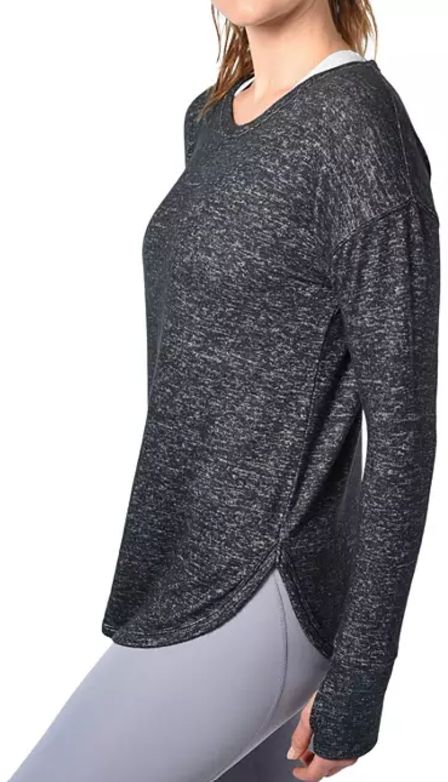Member's Mark Women's Soft Modal Heather Top (XL) - Charcoal by Member's Mark - Image 2